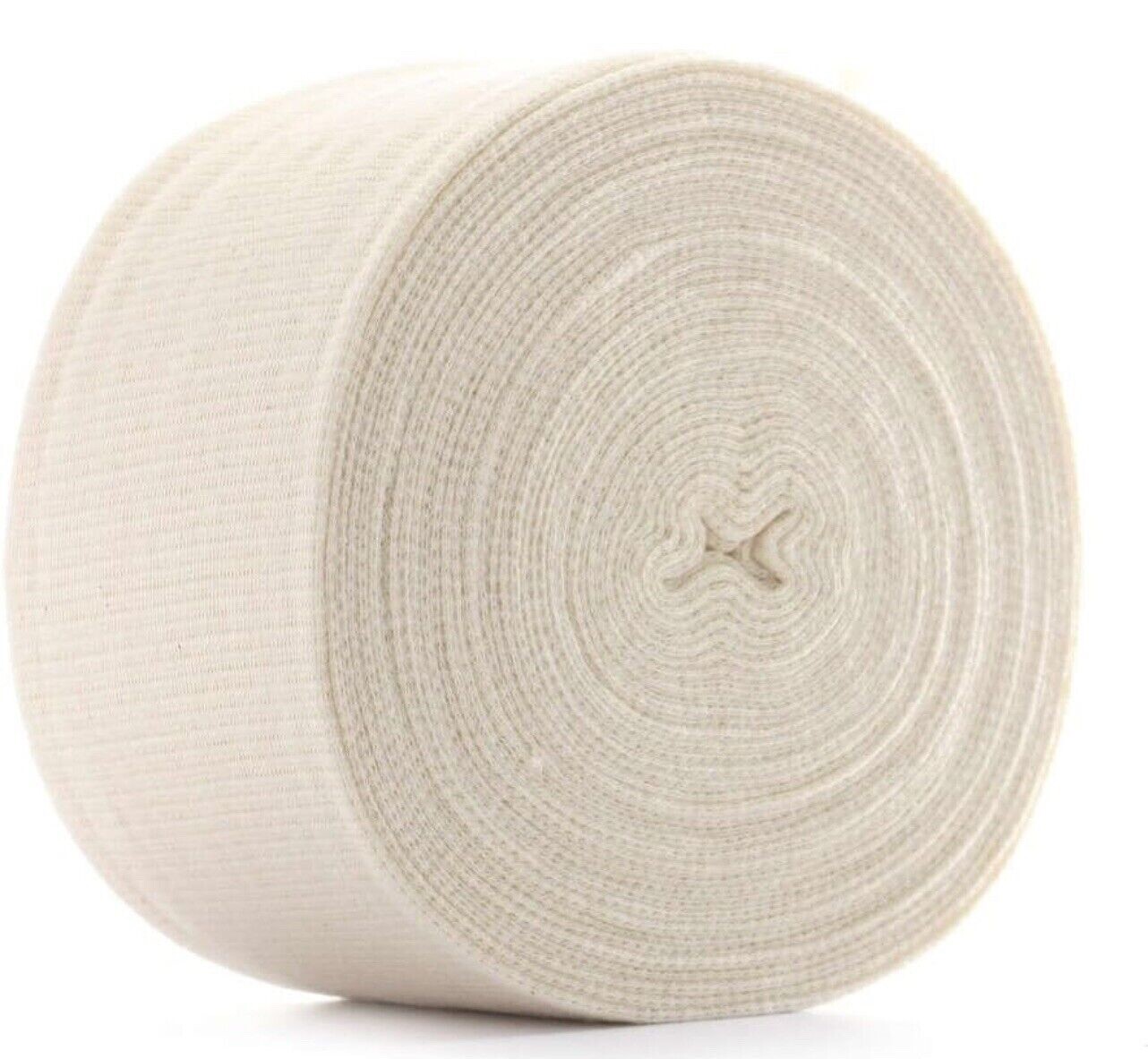 MediChoice MADE USA Tubular Elastic Support Bandage Natural Sz F 4 In x 11 yds
