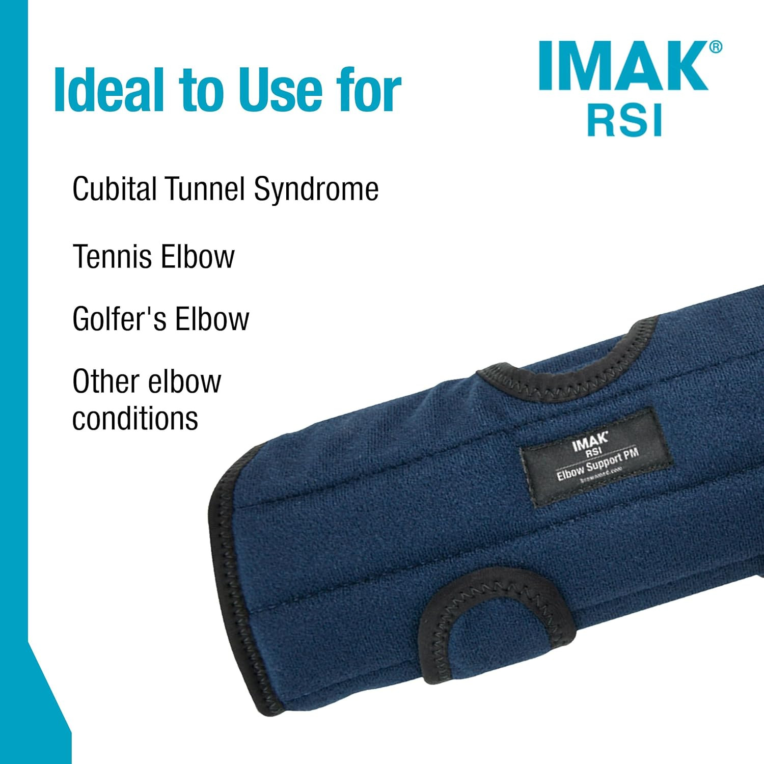 IMAK RSI Elbow PM – Nighttime Elbow Brace & Immobilizer for Cubital Tunnel Synd