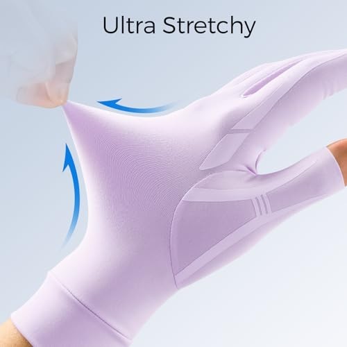 Compression Arthritis Gloves Fingerless Hand Support for Carpal Tunnel Relief