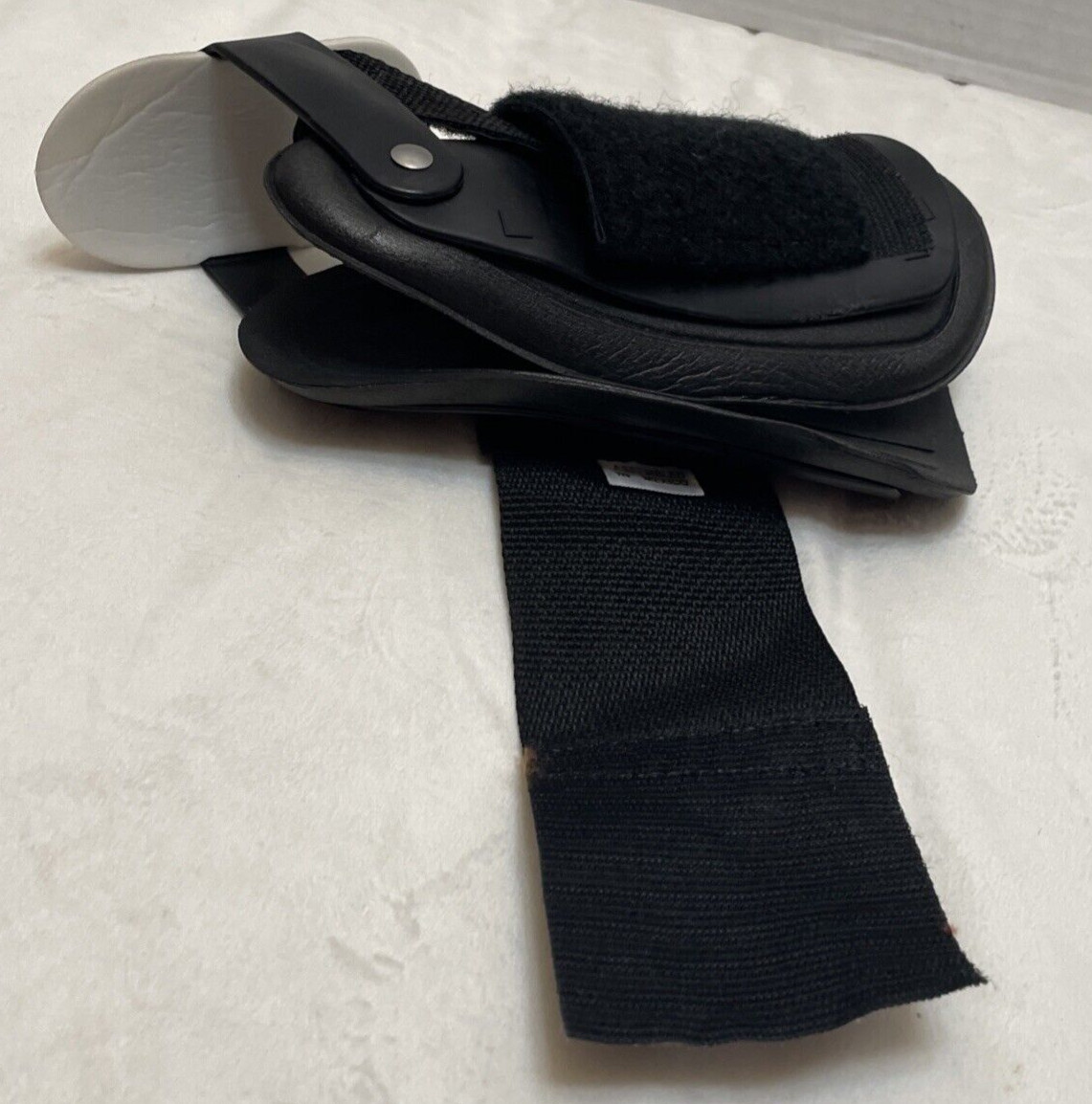 Active Ankle Support Hinged Brace Small Black Medial Lateral