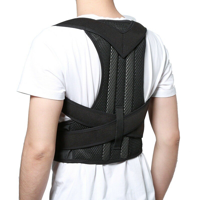 Posture Corrector Support Upper Back Medical Kyphosis Clavicle Brace Scoliosis !