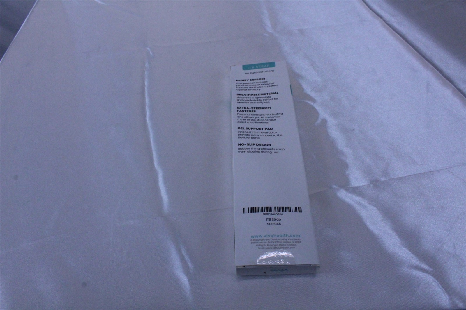 Neoprene ITB Support Strap Right or Left Leg with Gel Support Pad Lot of 2