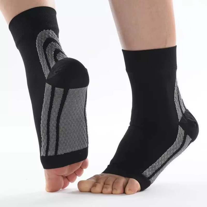 1Pair Sports Ankle Support Brace Compression Sleeve Plantar Fasciitis Sock for A