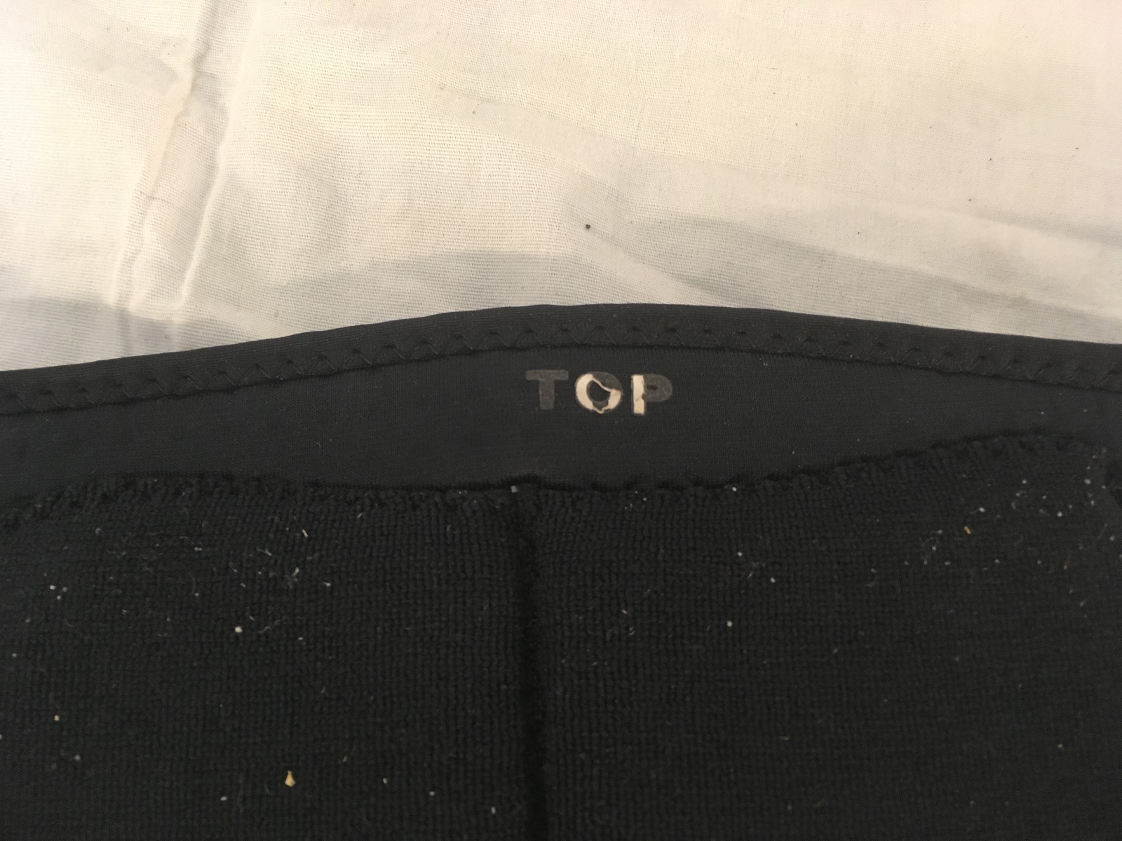 Walgreens Brand Black Large Adjustable Hook Loop Padded Back Brace Waist Belt