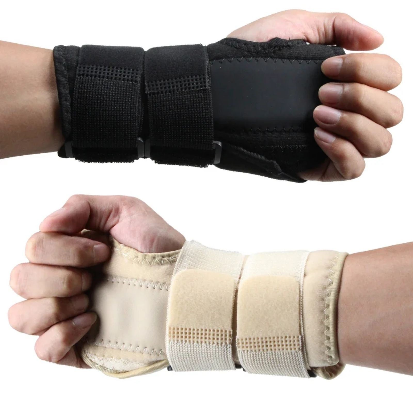 NEW Wrist Brace for Carpal Tunnel – Adjustable Night Support Brace with Splints