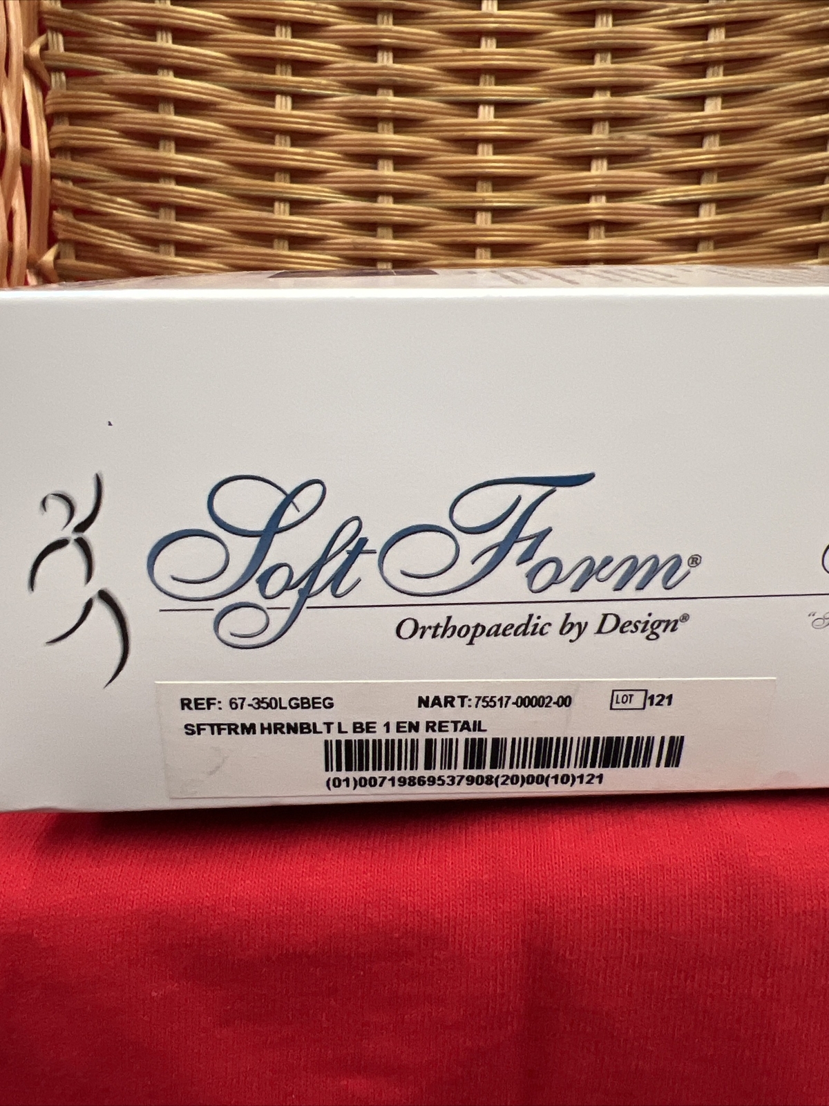 FLA Orthopedics Soft Form Hernia Belt For Men Beige Size Large New In Box