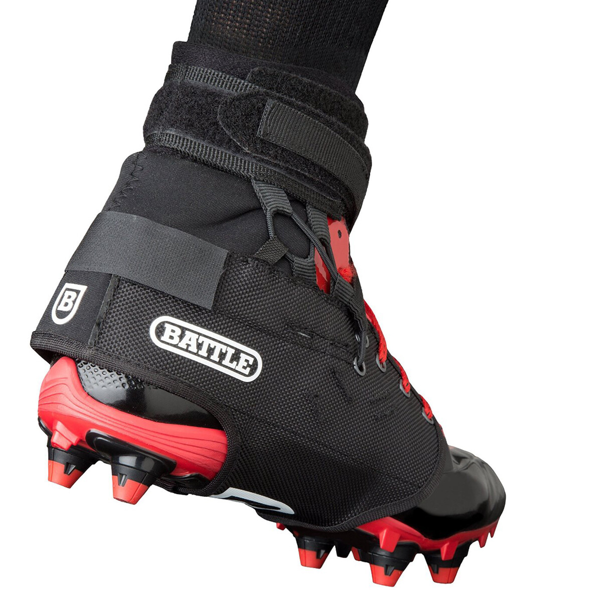 Battle Sports XFAST Over the Cleat Ankle Support System – Black