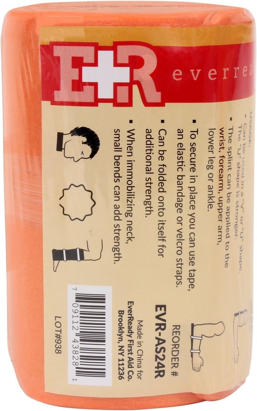 Weatherproof 24” Aluminum Splint – Lightweight Design for Athletes & First Aid