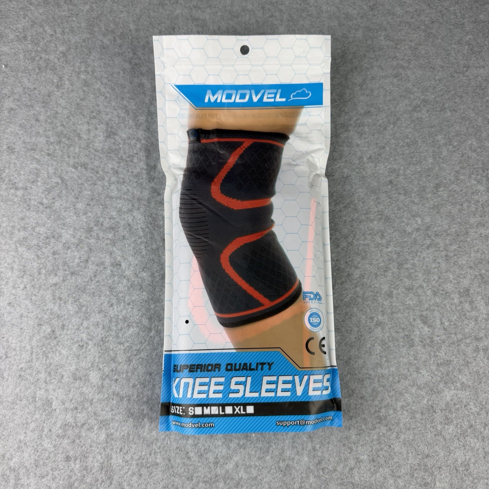 Modvel Knee Sleeves Size Medium