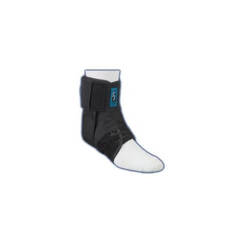 ASO Ankle Stabilizer Orthosis EVO Speed Lacer, Black, Xx-Large