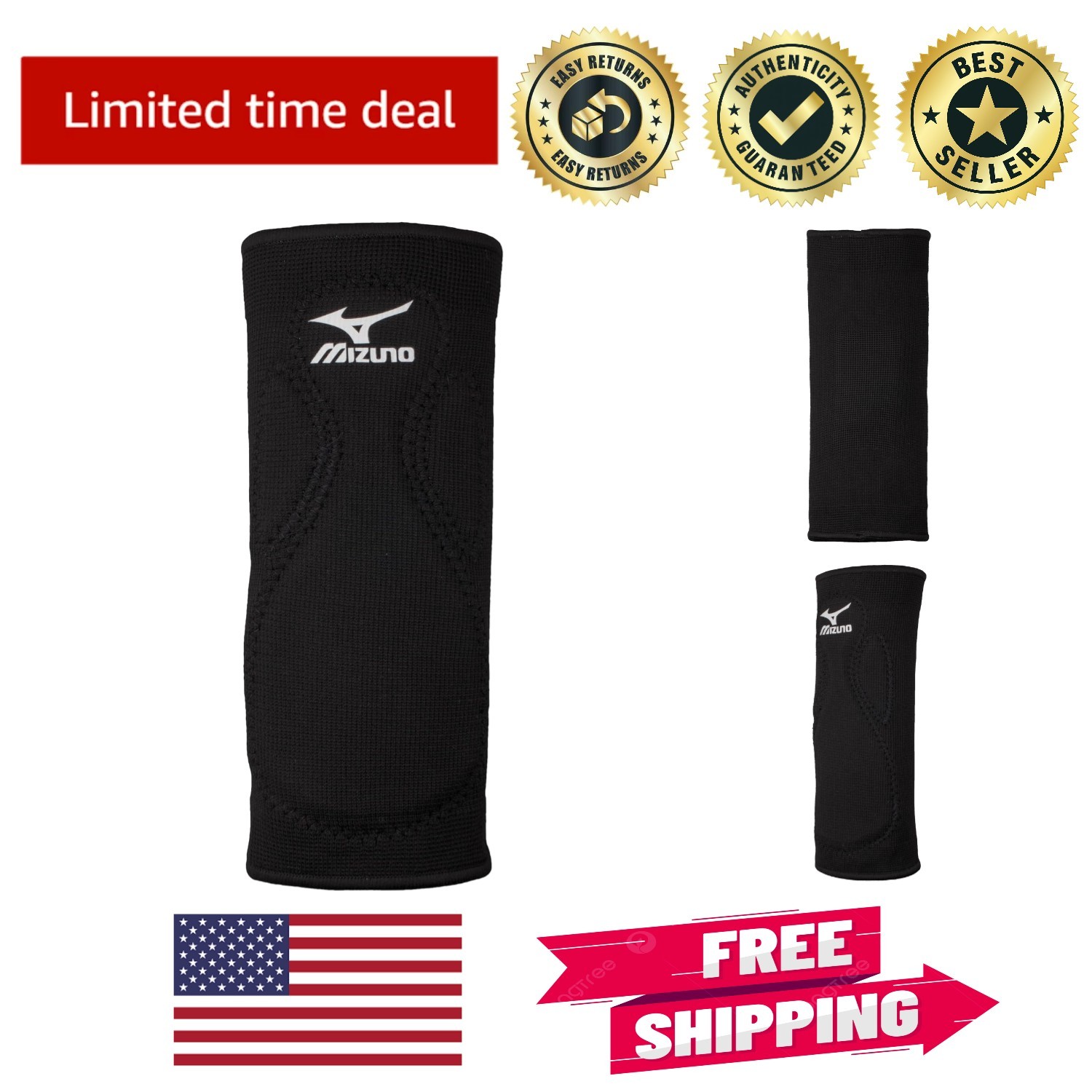 Neoprene Slider Kneepad for Adults – Enhanced Safety and Comfort in Black