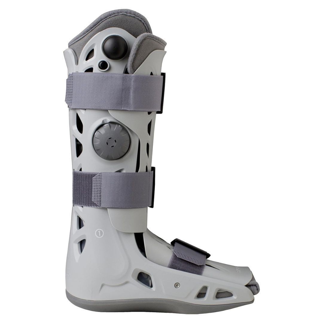 Aircast AirSelect Elite Large Size Gray Open Frame Walker Brace and Walking Boot