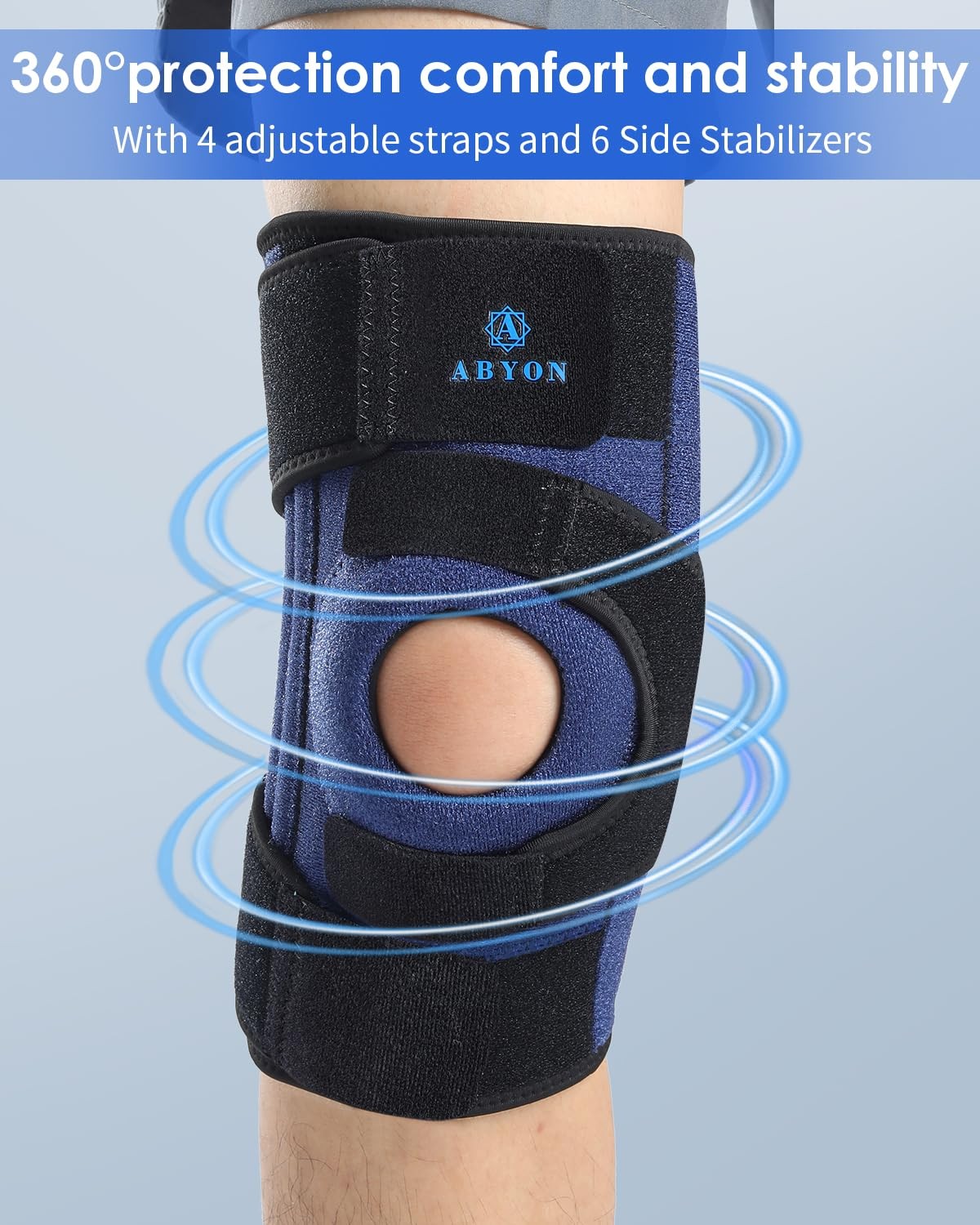Knee Brace for Women & Men Meniscus Tear, ACL, Arthritis, Knee Support with T…