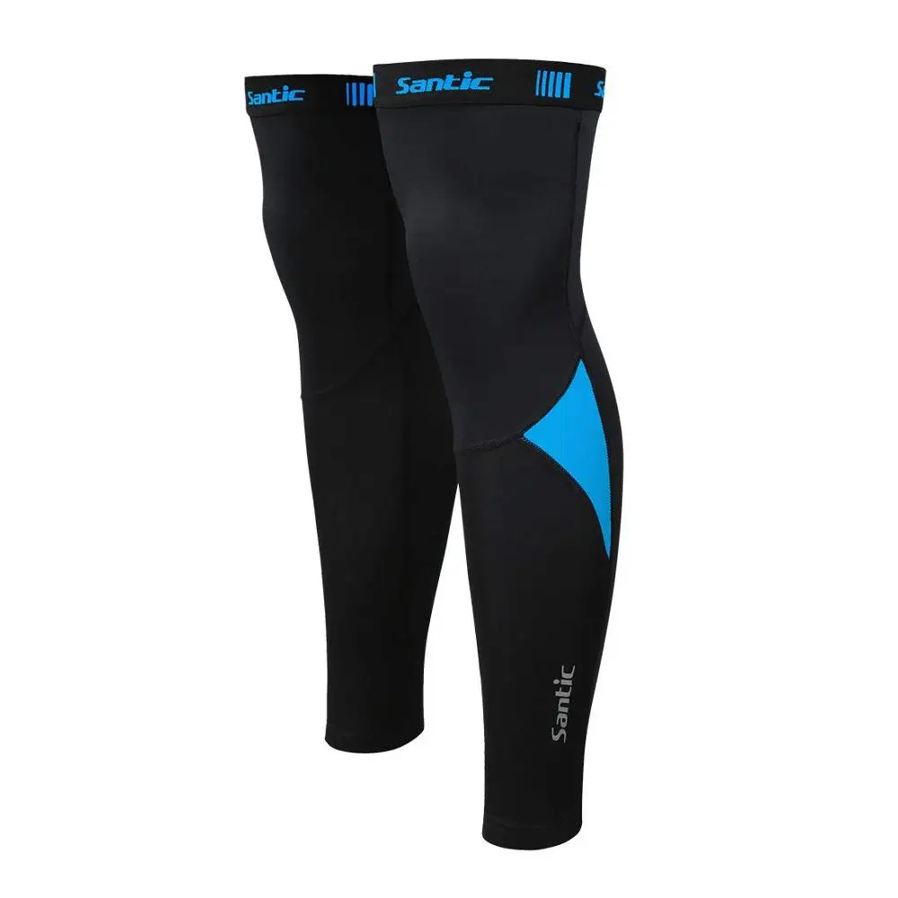Cycling Leg Warmers Thermal Fleece Windproof Soft Shell Knee Sleeves Brea