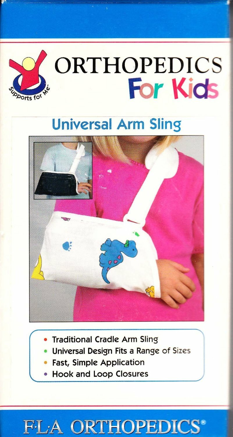 FLA Orthopedics For Kids Youth Size Universal Arm Sling Navy
