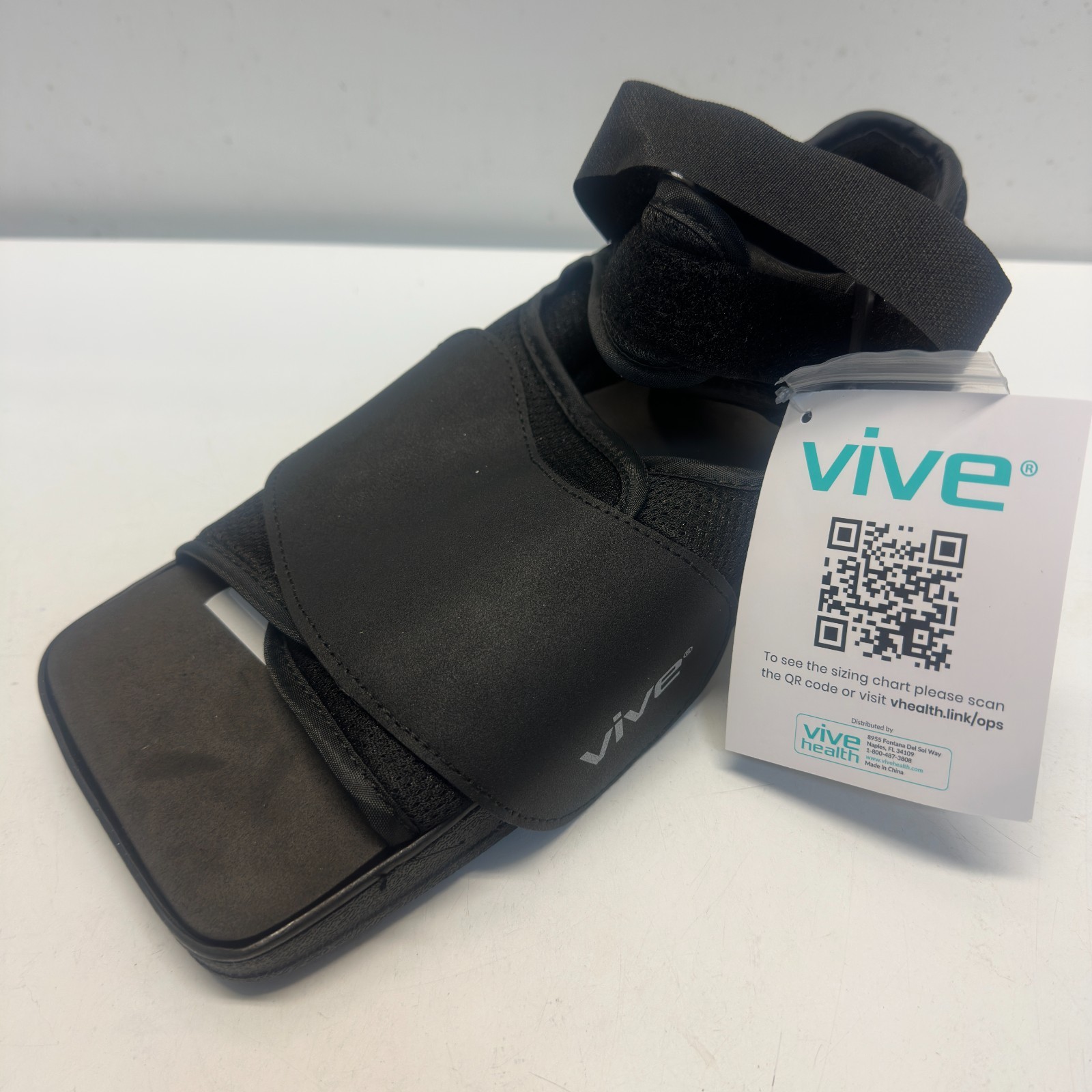 Vive Open Toe Square Toe Post Op Shoe Fracture Medical Shoe Unisex Size Medium