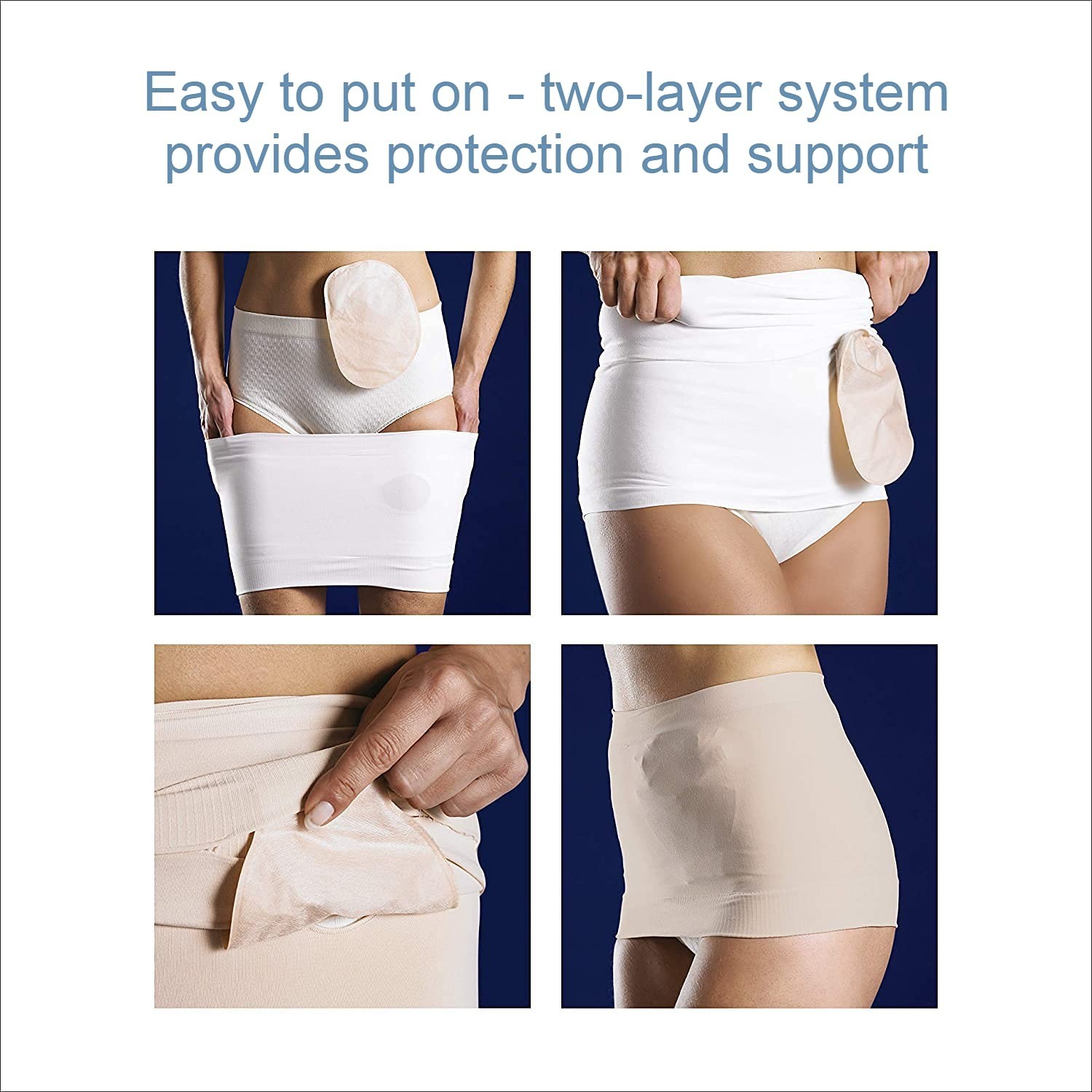 StomaSafe Plus Ostomy Support Belt