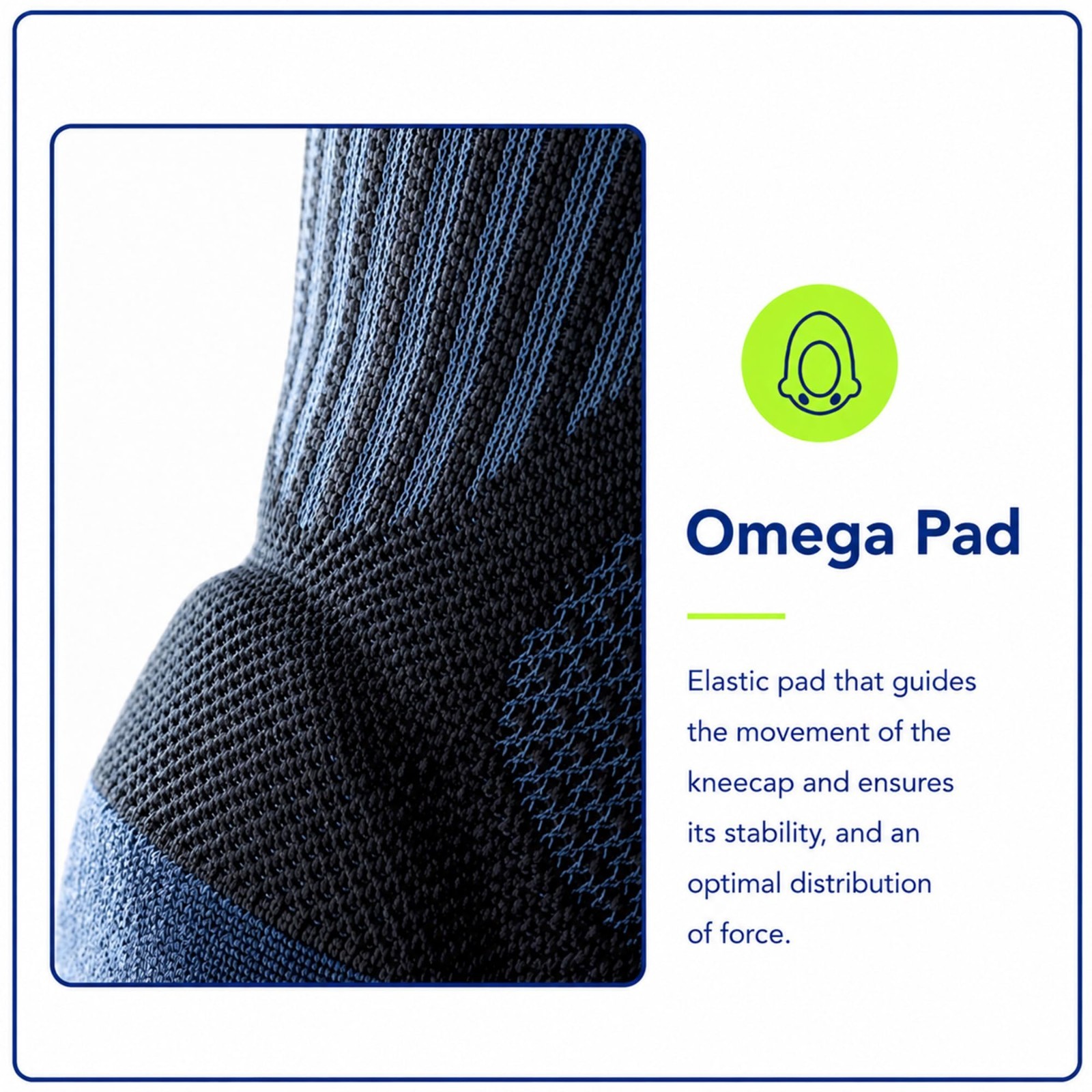 Sports Knee Support Brace for Pain Relief & Stabilization – Patellar Compression