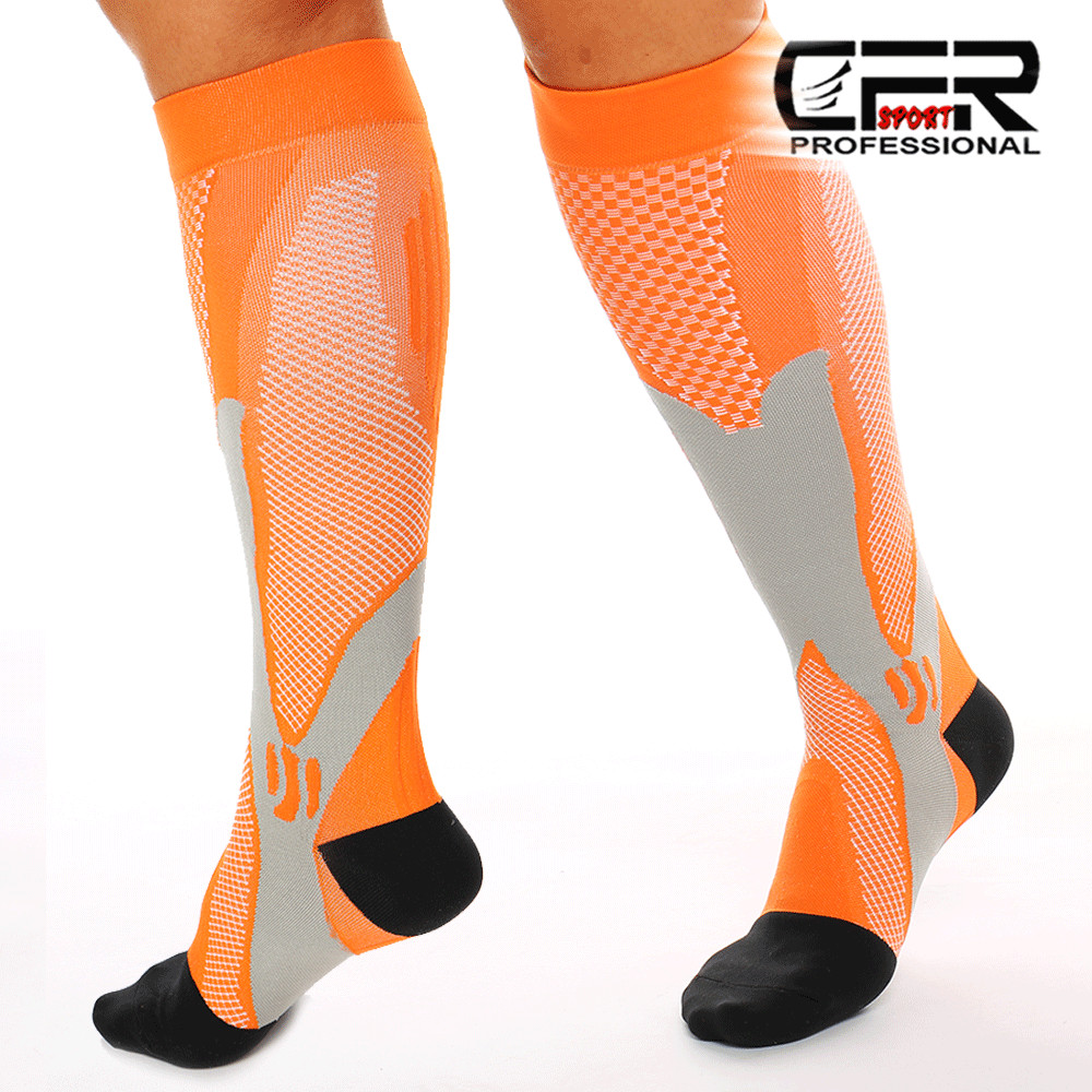 1-3 Pairs Copper Compression Socks 20-30mmHg Graduated Support Mens Womens S-XL