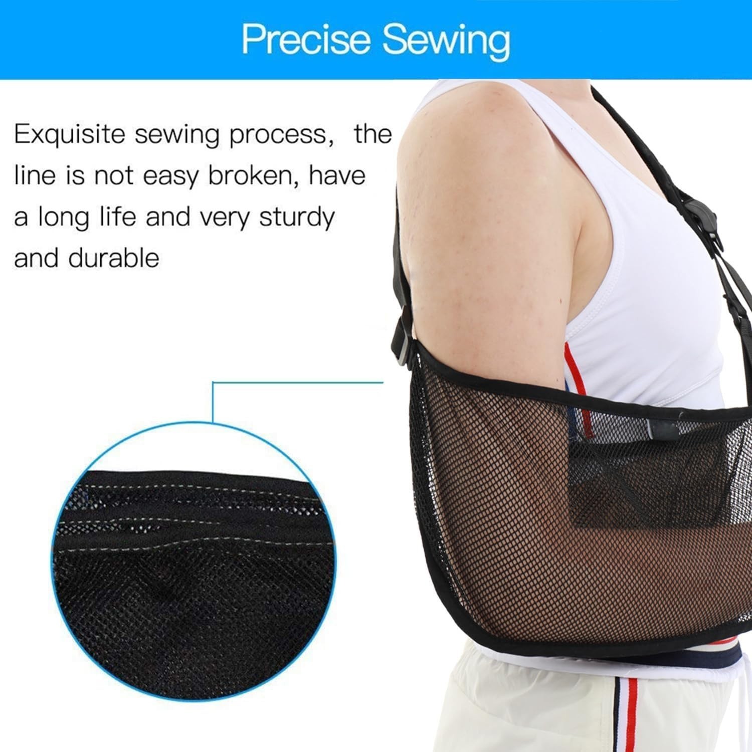 Mesh Arm Shoulder Sling – Lightweight, Pain-Relief Design for All-Day Comfort