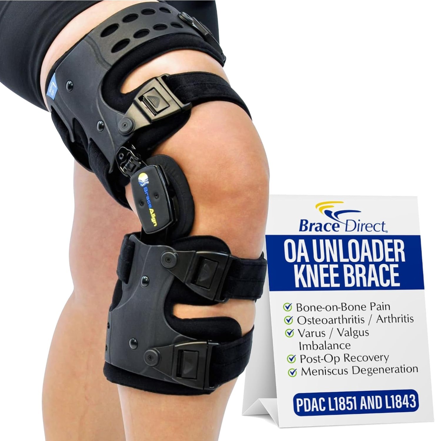 OA ROM Unloader Knee Brace – Adjustable Offloading for Degenerative Joint Dis…