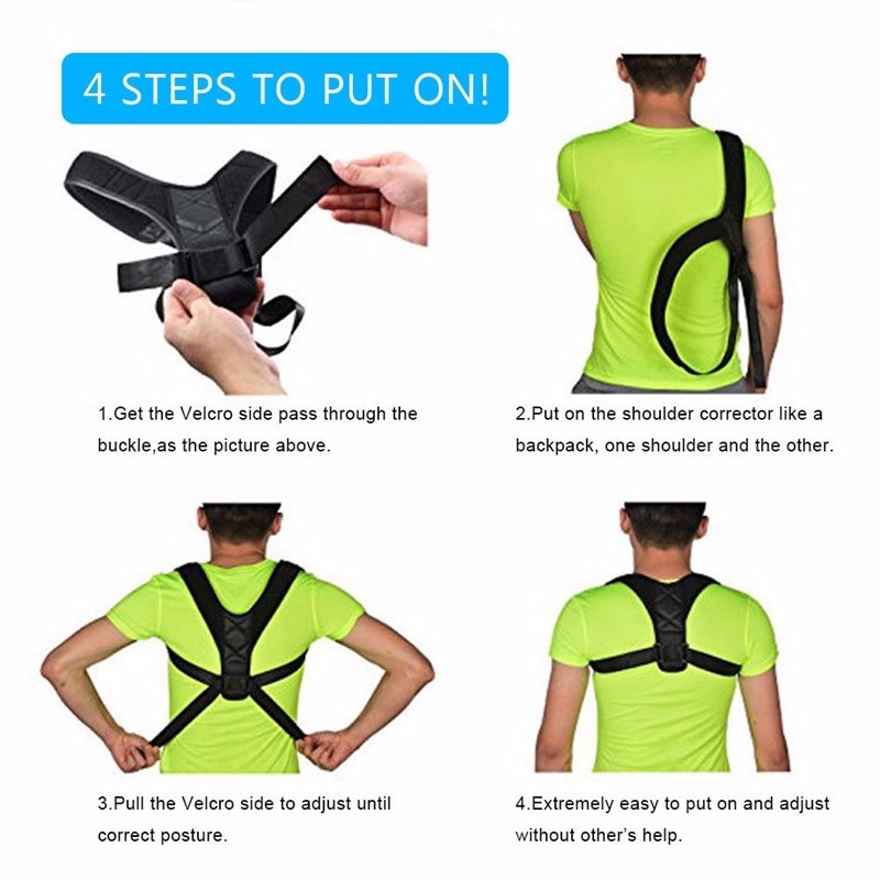 Body Wellness Posture Corrector (Adjustable to All Body Sizes) FREE SHIPPING USA