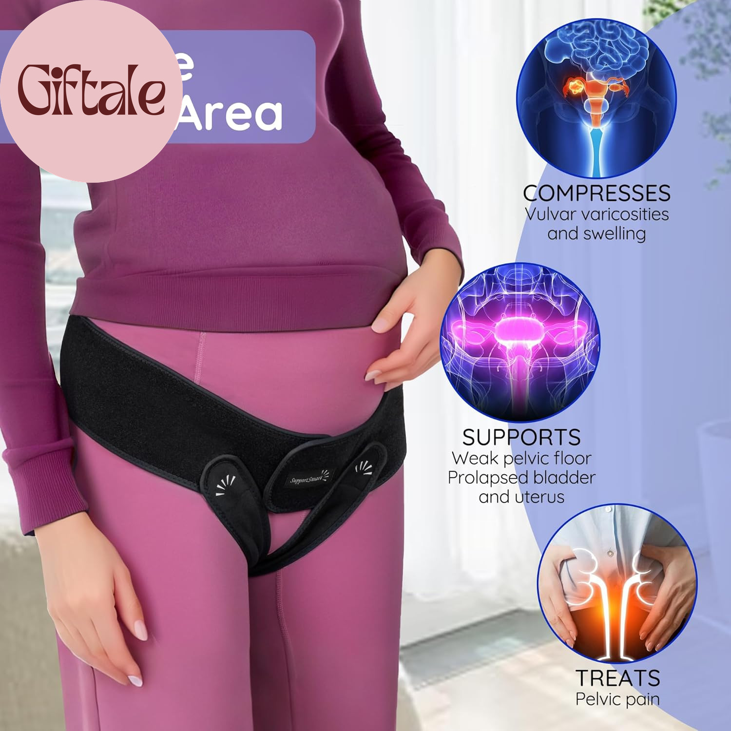 V2 Smart Support Redefined Maternity Belt – Belly Bands for Pregnant Women, Preg