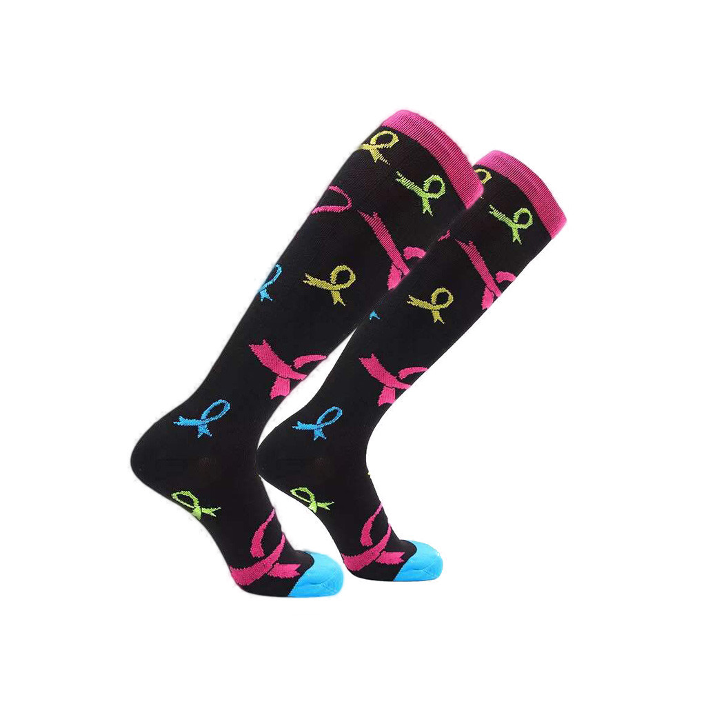 Compression Knee High Socks Womens Medical Graduated Stockings -1Pairs-S/M/L/XL