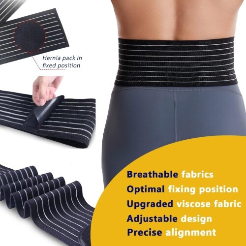 Umbilical Hernia Belt Truss Abdominal Support Brace Helps Relieve Stomach Pain