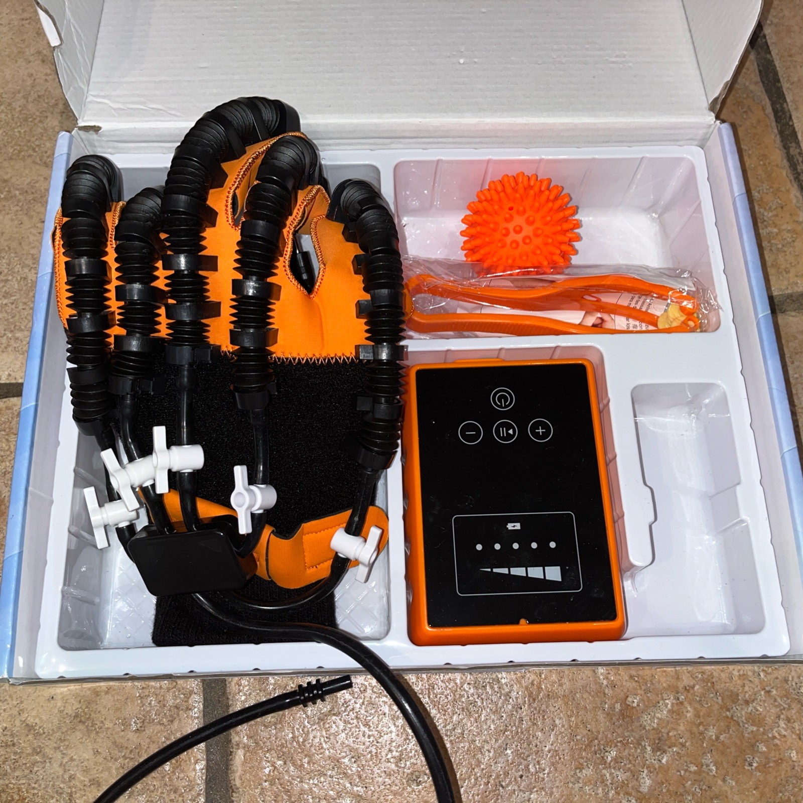 New Hand Rehabilitation Robot Glove Large Left Hand, Mobility For Hemiplagia Etc