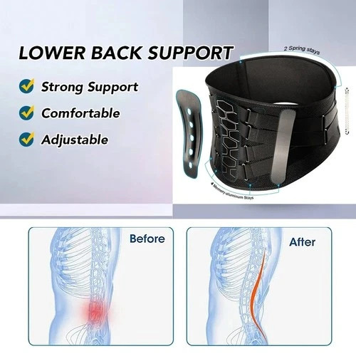 Copper Fit X-Back Brace for Lower Back Pain, Lumbar Support, All Sizes