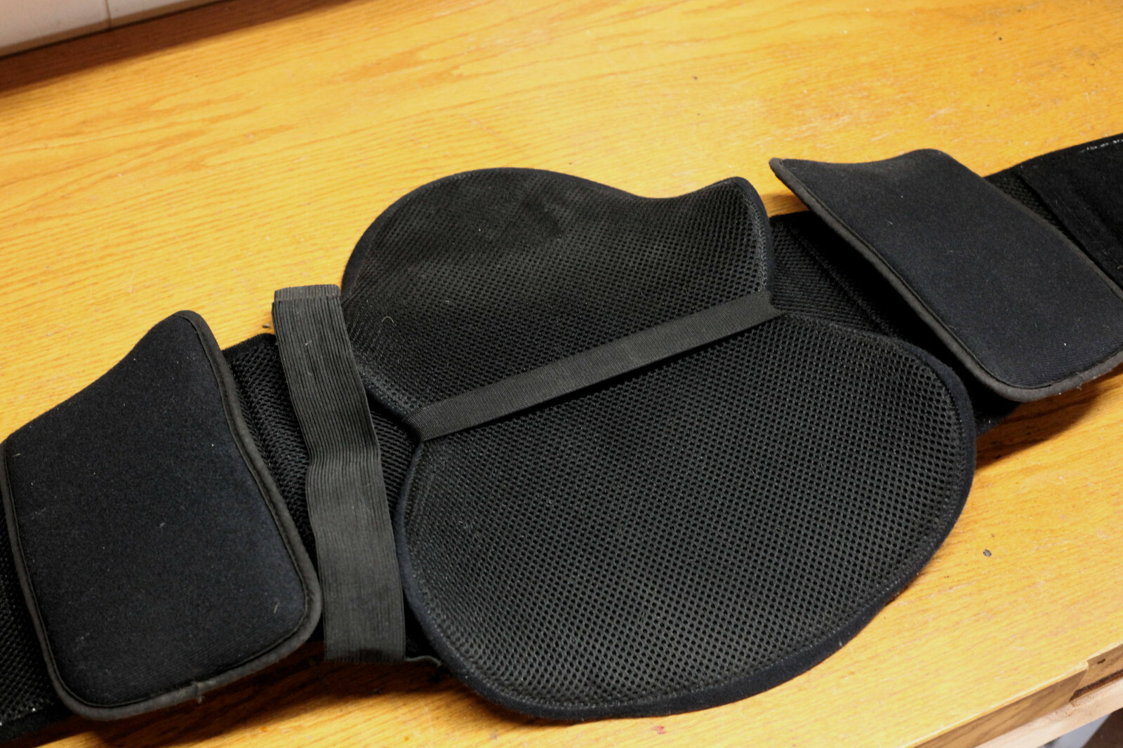 OPTEC Stealth Black Back Brace Medium