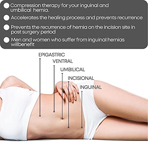 Umbilical Hernia Belt for Men and Women – Abdominal Support X-Large (Pack of 1)