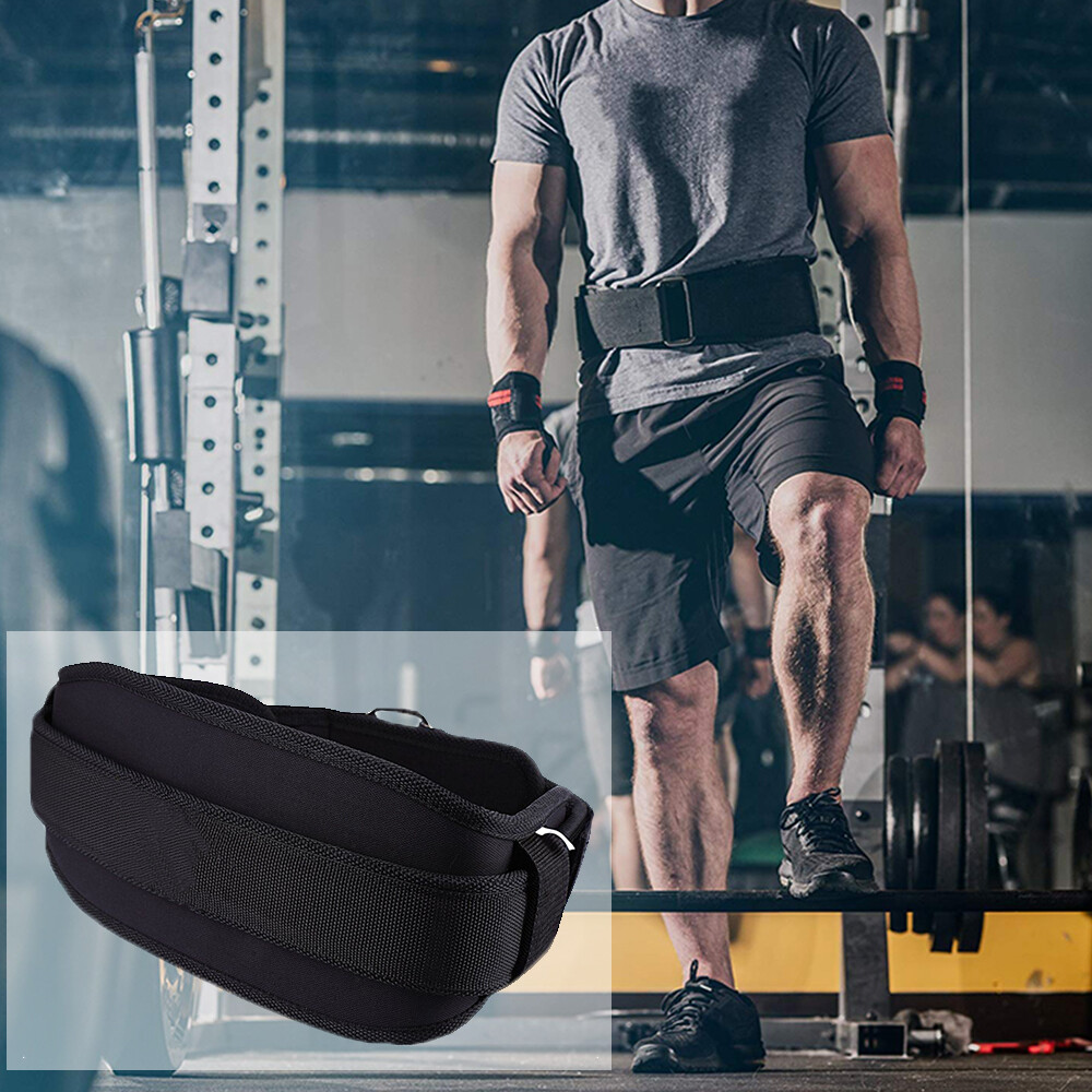 5mm Power Lifting Belt Men Women Lower Back Support for Gym Squat Weightlifting