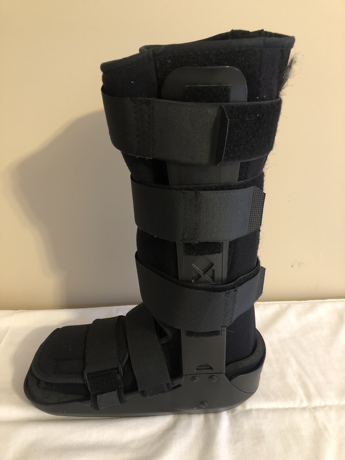 BREG Walking Boot Medical High Top Ankle Foot Surgery Brace SZ Large