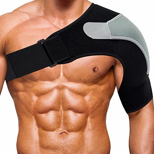 Shoulder Stability Brace Adjustable Neoprene Support for Pain Rotator Cuff