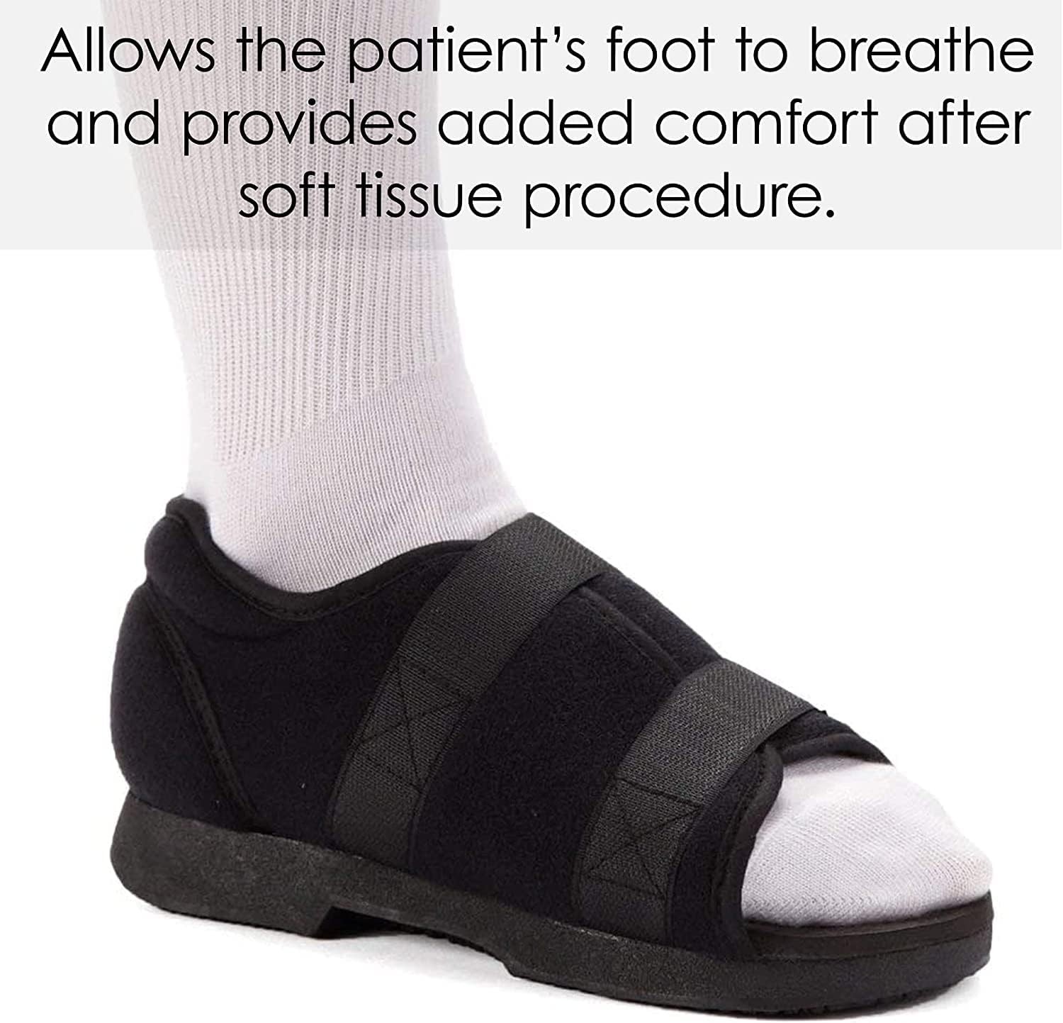 Ossur Soft Top Post-op Shoe Size: Small, Gender: Men