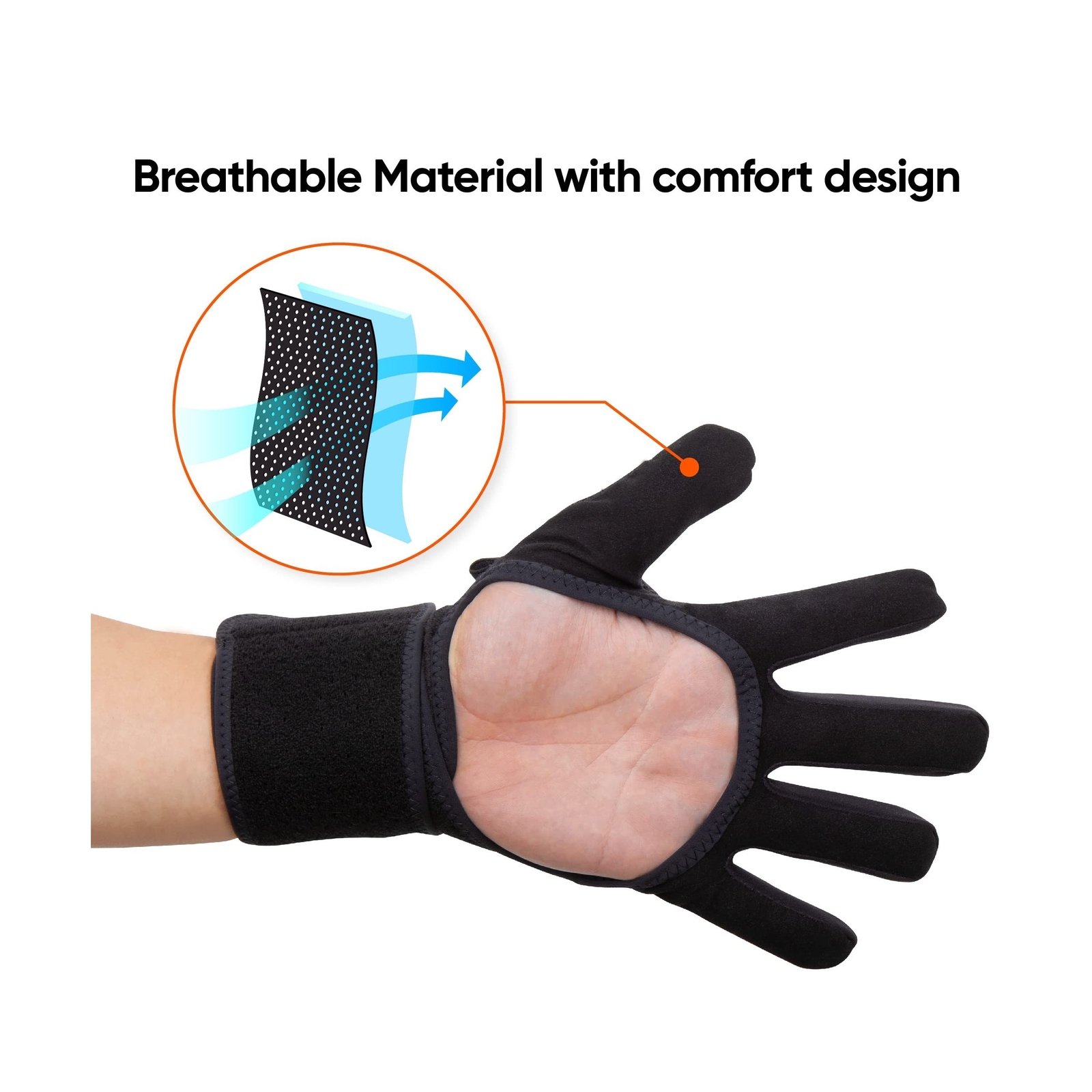 Neofect Finger Splint for Spastic Fingers Medium Left – Stroke Recovery Equip…