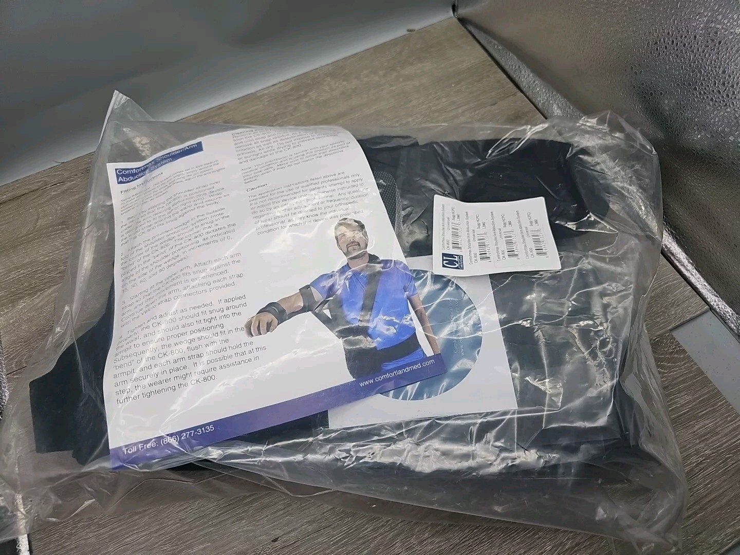 Comfortmax CK-800 Shoulder Arm Abduction System One Size Adjustable New NIP