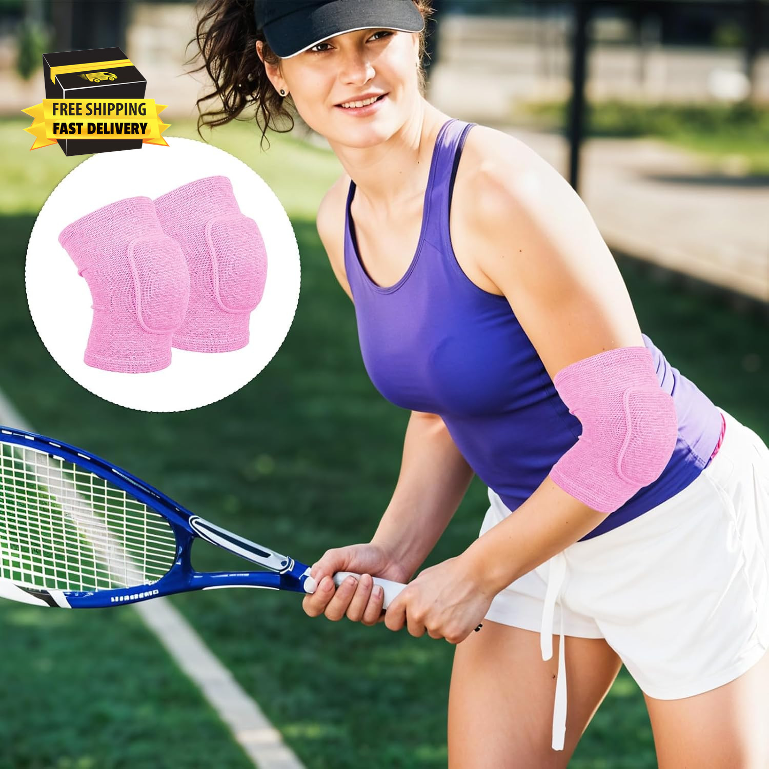 Compression Elbow Pads Arm Brace,Support Fitness Arm Protector Badminton Basketb