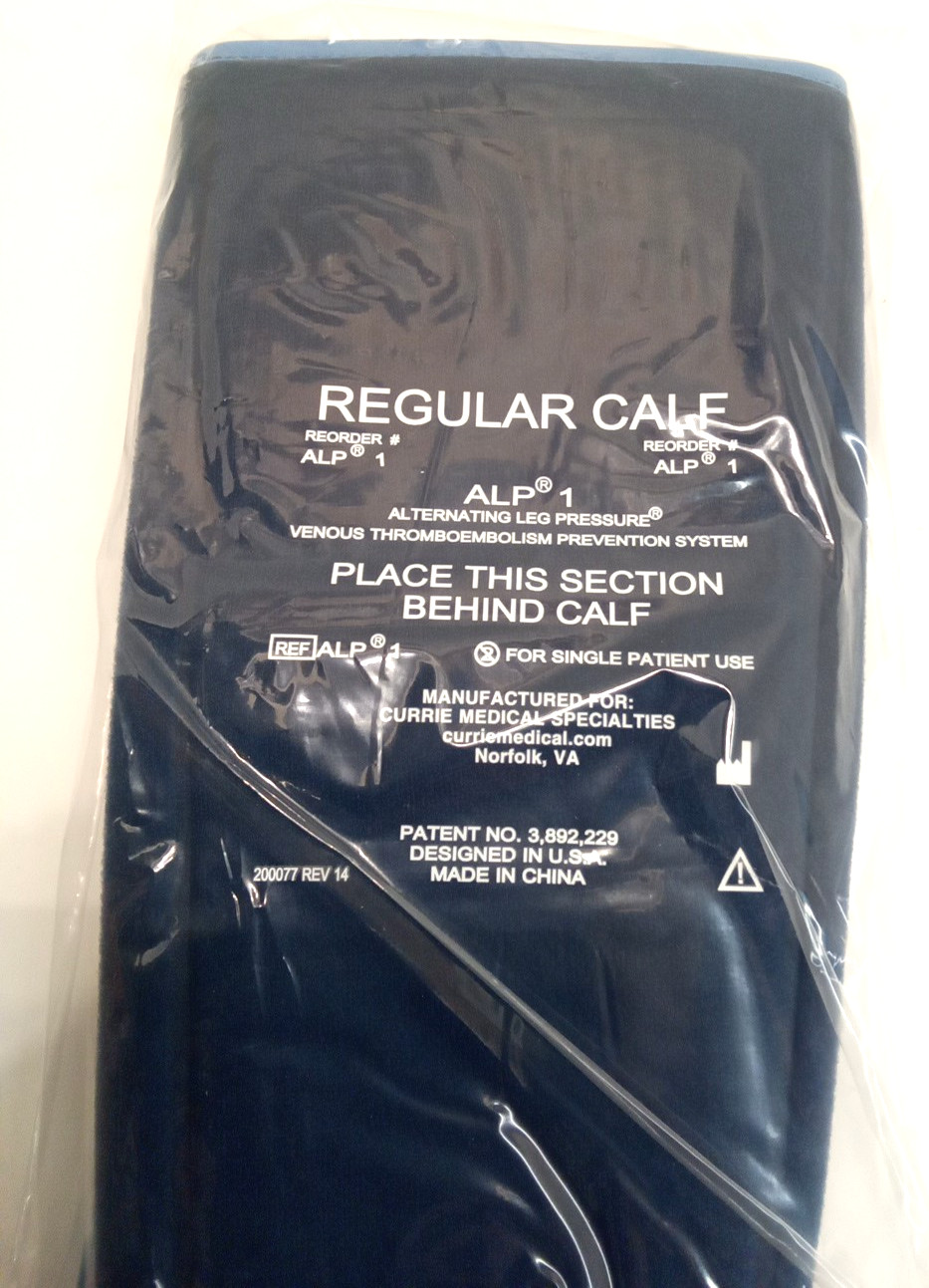 Currie ALP 1 Compression Garment Regular Calf~18″ DVT Prevention System 10 Pairs