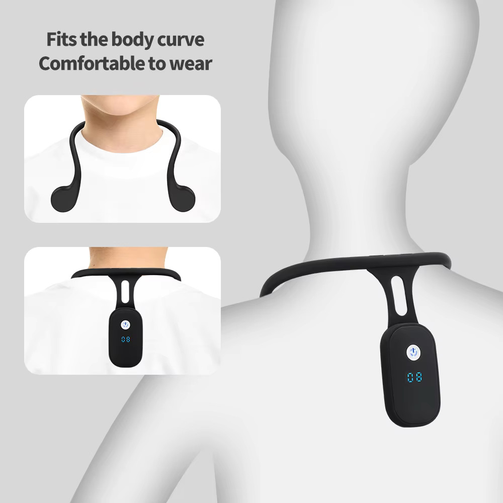 Smart Posture Reminder Device Vibration Alert Back Support Wearable Anti-Slouch