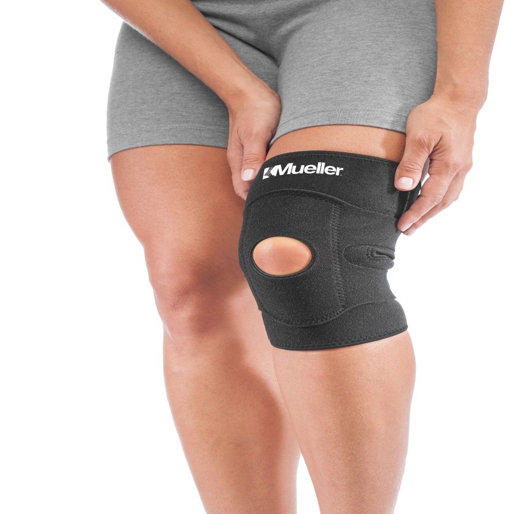 Mueller Adjustable Knee Brace Support – One Size Fits Most – Max Support Level