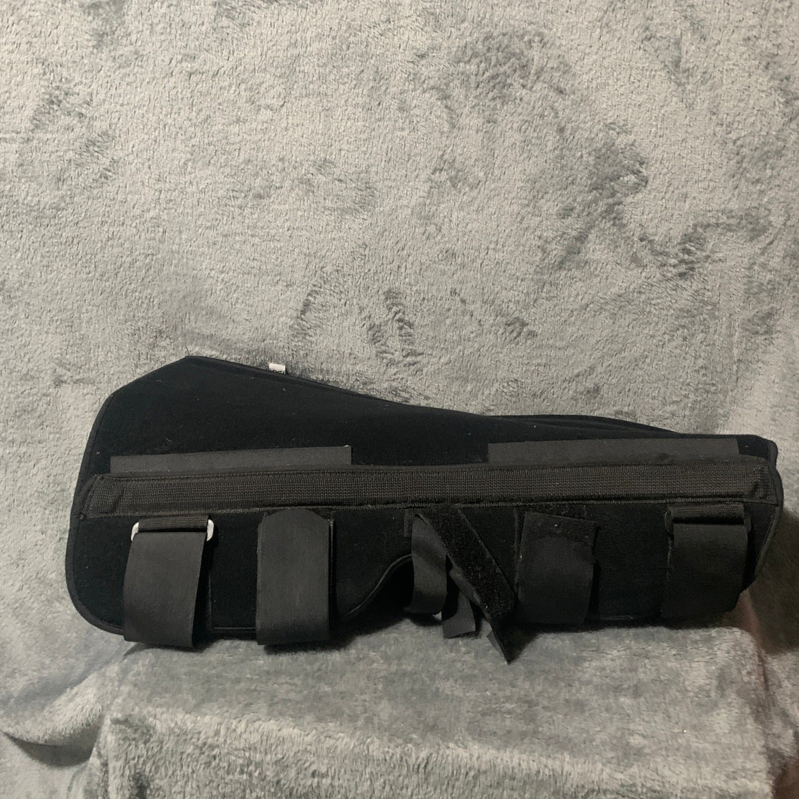 Hely & Weber Universal Knee Immobilizer Brace Black Adjustable Straps 19.5 Inch