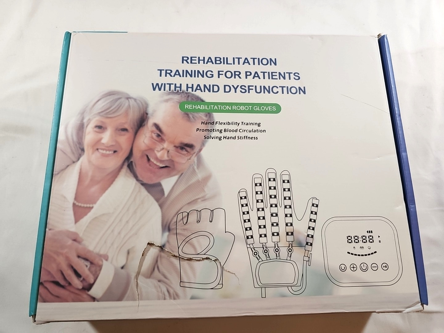 Hand Function Rehabilitation Robot Gloves for Finger Hemiplegia Recovery Trainer