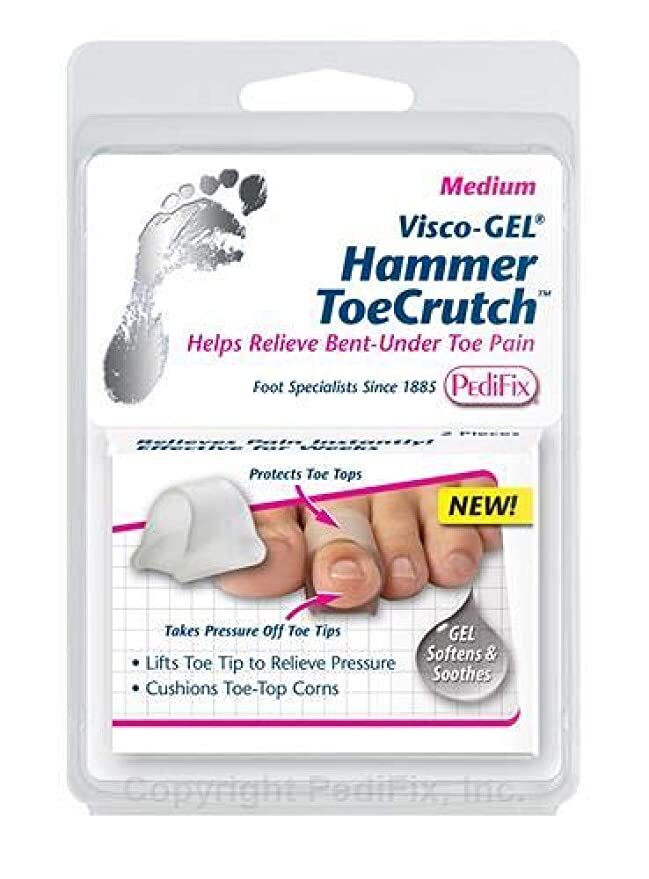 Pedifix Visco Gel Hammer Toe Crutch 2/Packs