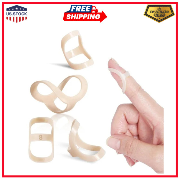 Oval Finger Splint 8 pcs, Splints for large(5,6,7,8,9,10,11,12)