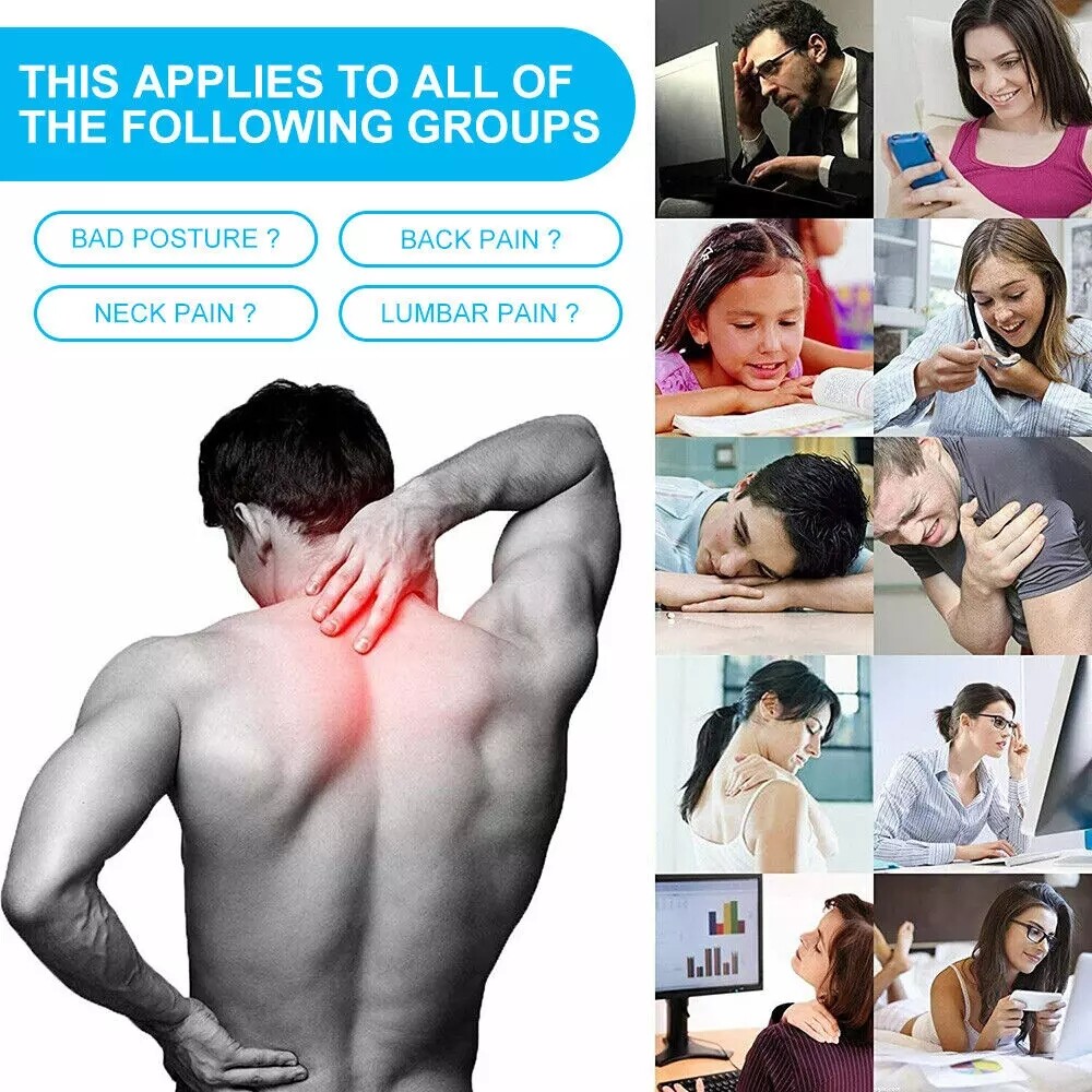 Sitting posture corrector for men and women relieve spinal lumbar muscle strain
