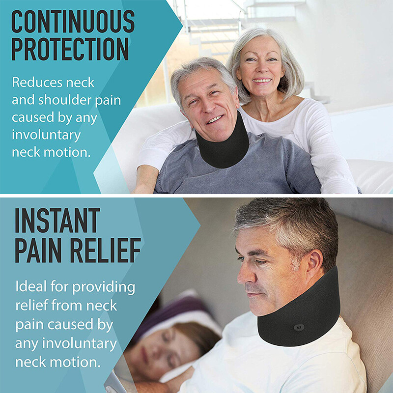 Adjustable Neck Brace Support Soft Foam Cervical Collar Shoulder Pain Relief NCW