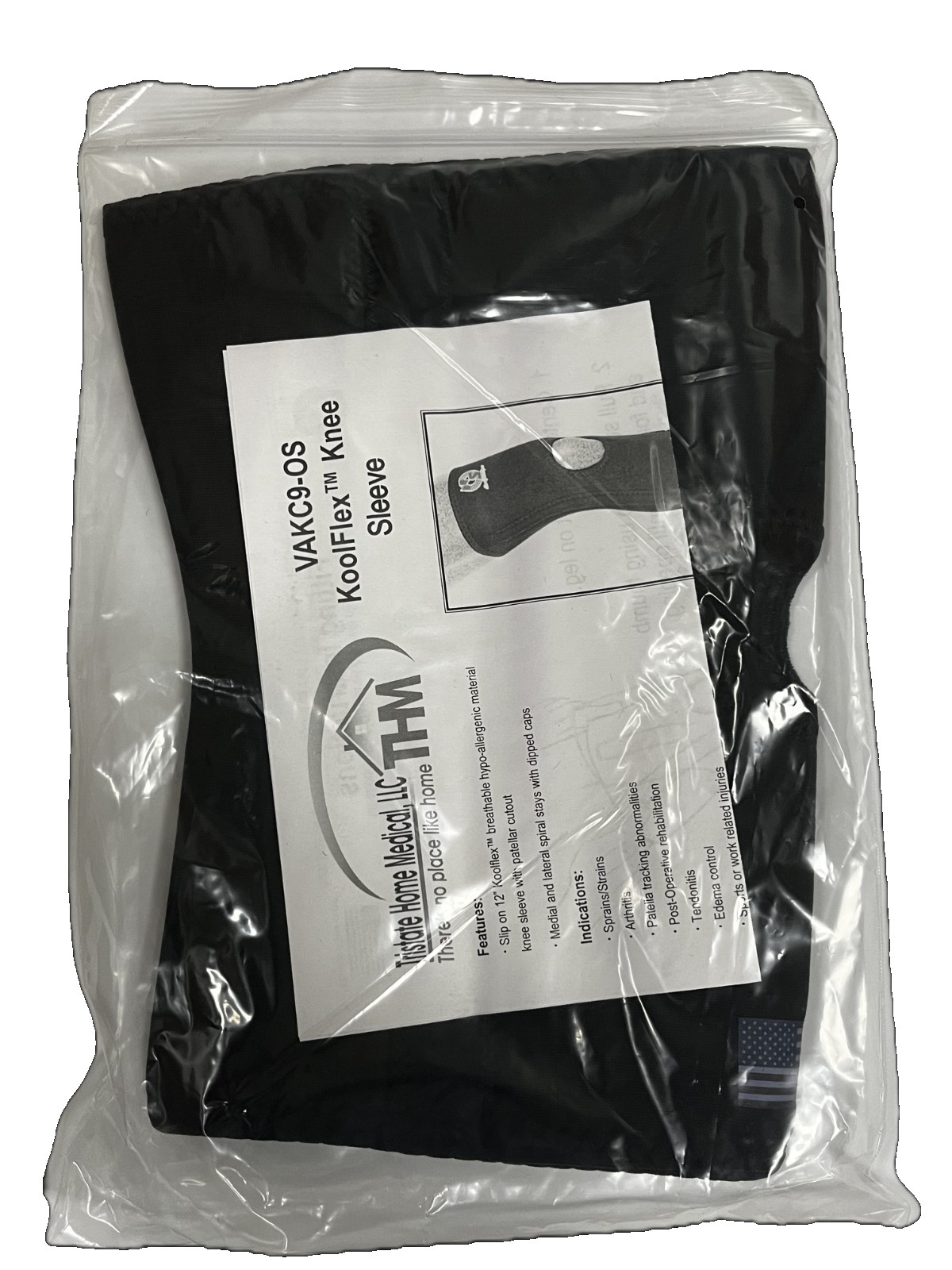 KoolFlex VAKC9-OS Slip-On Knee Support Sleeve